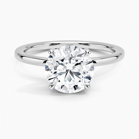 Platinum Lumiere Diamond Ring