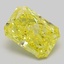 3.03 Ct. Fancy Vivid  Yellow Radiant Lab Grown Diamond