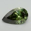 5.51 Ct. Fancy Vivid Green Pear Lab Grown Diamond