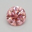 0.36 Ct. Fancy Vivid Pink Round Lab Grown Diamond