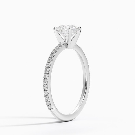 Luxe Ballad Pavé Diamond Ring Setting