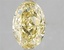 3.08 Ct. Fancy Intense Yellow Oval Lab Grown Diamond