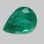 11.0x8.0mm  Green  Pear   Emerald