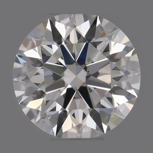 Round diamond — real photo