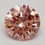 2.18 Ct. Fancy Intense Pink Round Lab Grown Diamond