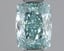 0.40 Ct. Fancy Intense Green Cushion Lab Grown Diamond