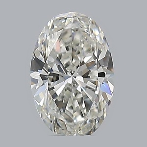 Oval diamond — real photo