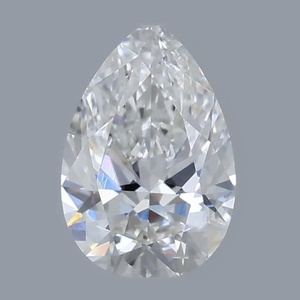 Pear diamond — real photo