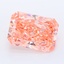 7.24 Ct. Fancy Intense Orange Pink Radiant Lab Grown Diamond