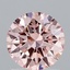 1.31 Ct. Fancy Intense Pink Round Lab Grown Diamond