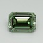 4.08 Ct. Fancy Vivid Green Emerald Lab Grown Diamond