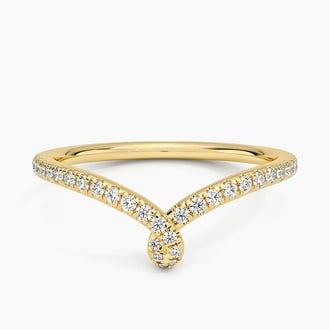 Entwined Contour Diamond Ring (1/5 ct. tw.) in 18K Yellow Gold