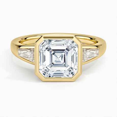 Hayes Three Stone Baguette Diamond Ring
