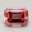 1.3 Ct. Fancy Intense Pink Emerald Lab Grown Diamond
