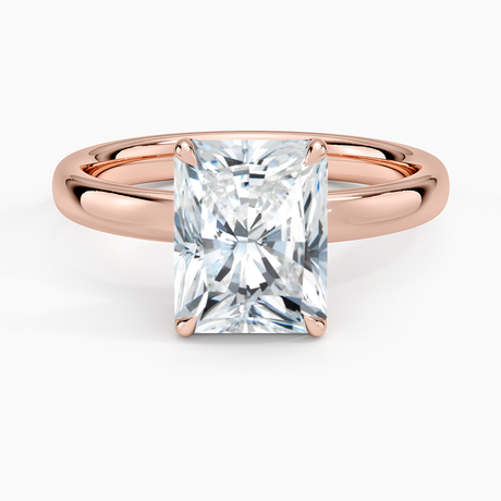 14K Rose Gold Elodie 2.5mm Solitaire Ring