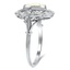 The Bessi Ring, smalltop view on a hand