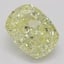2.16 Ct. Fancy Yellow Cushion Diamond