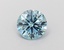 1.08 Ct. Fancy Vivid Blue Round Lab Grown Diamond