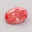 1.01 Ct. Fancy Vivid Pink Oval Lab Grown Diamond