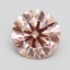 1.64 Ct. Fancy Intense Pink Round Lab Grown Diamond