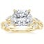 18K Yellow Gold Secret Garden Diamond Ring (1/2 ct. tw.), smalltop view