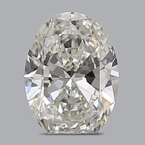 Oval diamond — real photo