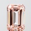 3.28 Ct. Fancy Intense Pink Emerald Lab Grown Diamond