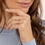 14K Rose Gold Lyra Three Stone Diamond Ring (1/4 ct. tw.), smalladditional view 1