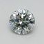 0.44 Ct. Fancy Intense Green Round Lab Grown Diamond