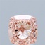 2.51 Ct. Fancy Intense  Pink Cushion Lab Grown Diamond