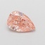 0.52 Ct. Fancy Vivid Pink Pear Lab Grown Diamond