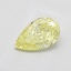1.10 Ct. Fancy Intense Yellow Pear Lab Grown Diamond