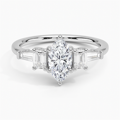 5 Stone Engagement Ring