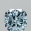 2.05 Ct. Fancy Vivid Blue Cushion Lab Grown Diamond