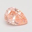 0.85 Ct. Fancy Vivid Pink Pear Lab Grown Diamond