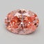 1.81 Ct. Fancy Vivid Pink Oval Lab Grown Diamond