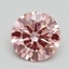 1.90 Ct. Fancy Vivid Pink Round Lab Grown Diamond