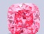 1.50 Ct. Fancy Vivid Pink Cushion Lab Grown Diamond