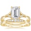 18KY Moissanite Zinnia Diamond Bridal Set (1/2 ct. tw.), smalltop view