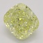 2.61 Ct. Fancy Yellow Cushion Diamond