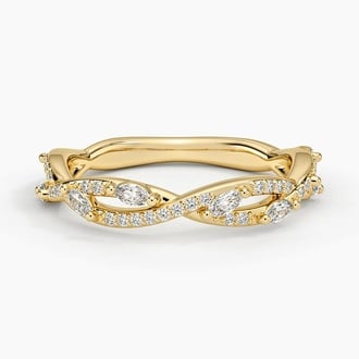 Luxe Secret Garden Diamond Ring in 18K Yellow Gold