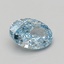 3.07 Ct. Fancy Vivid Blue Oval Lab Grown Diamond