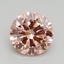 1.51 Ct. Fancy Intense Pink Round Lab Grown Diamond