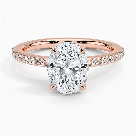 14K Rose Gold Luxe Elodie Diamond Ring (1/4 ct. tw.)
