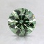 0.94 Ct. Fancy Vivid Pacific Green Round Lab Grown Diamond, smalltop view