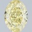 2.60 Ct. Fancy Intense Yellow Oval Lab Grown Diamond