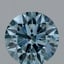 1.48 Ct. Fancy Vivid Blue Round Lab Grown Diamond