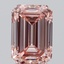 3.01 Ct. Fancy Intense  Pink Emerald Lab Grown Diamond
