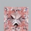 2.01 Ct. Fancy Vivid Pink Princess Lab Grown Diamond