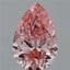 5.30 Ct. Fancy Vivid Pink Pear Lab Grown Diamond